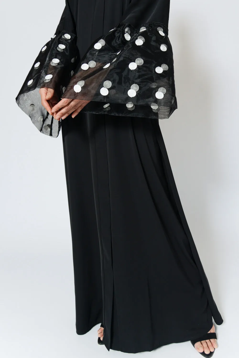 Polka Abaya