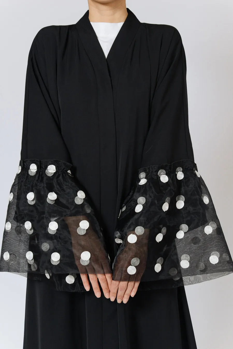 Polka Abaya