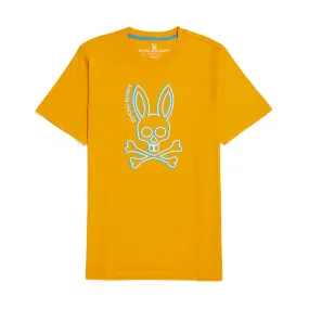 Psycho Bunny Mens Gresham Graphic Tee - Saffron