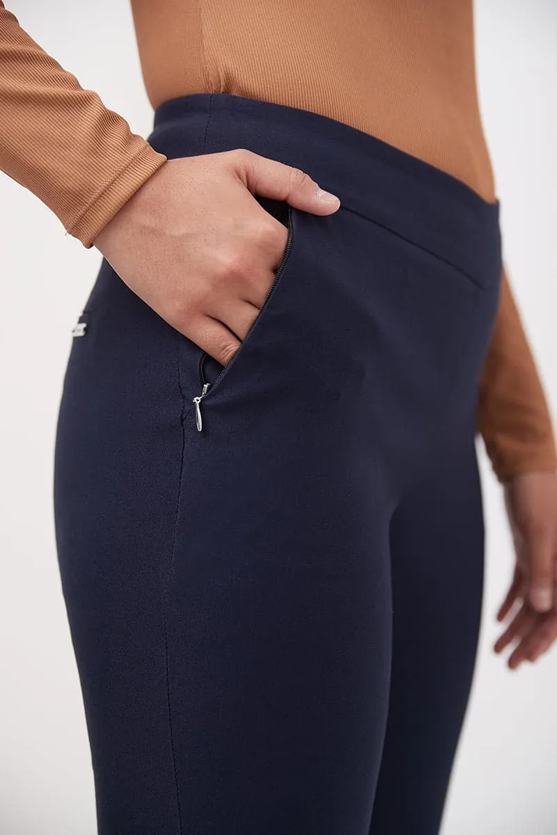 Pull-on skinny pants