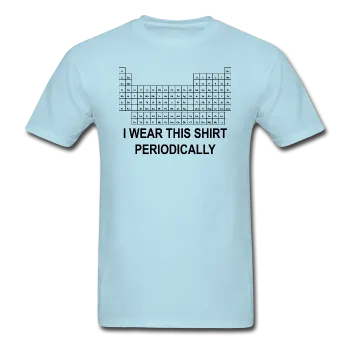 "I Wear this Shirt Periodically" (black) - Men's T-Shirt