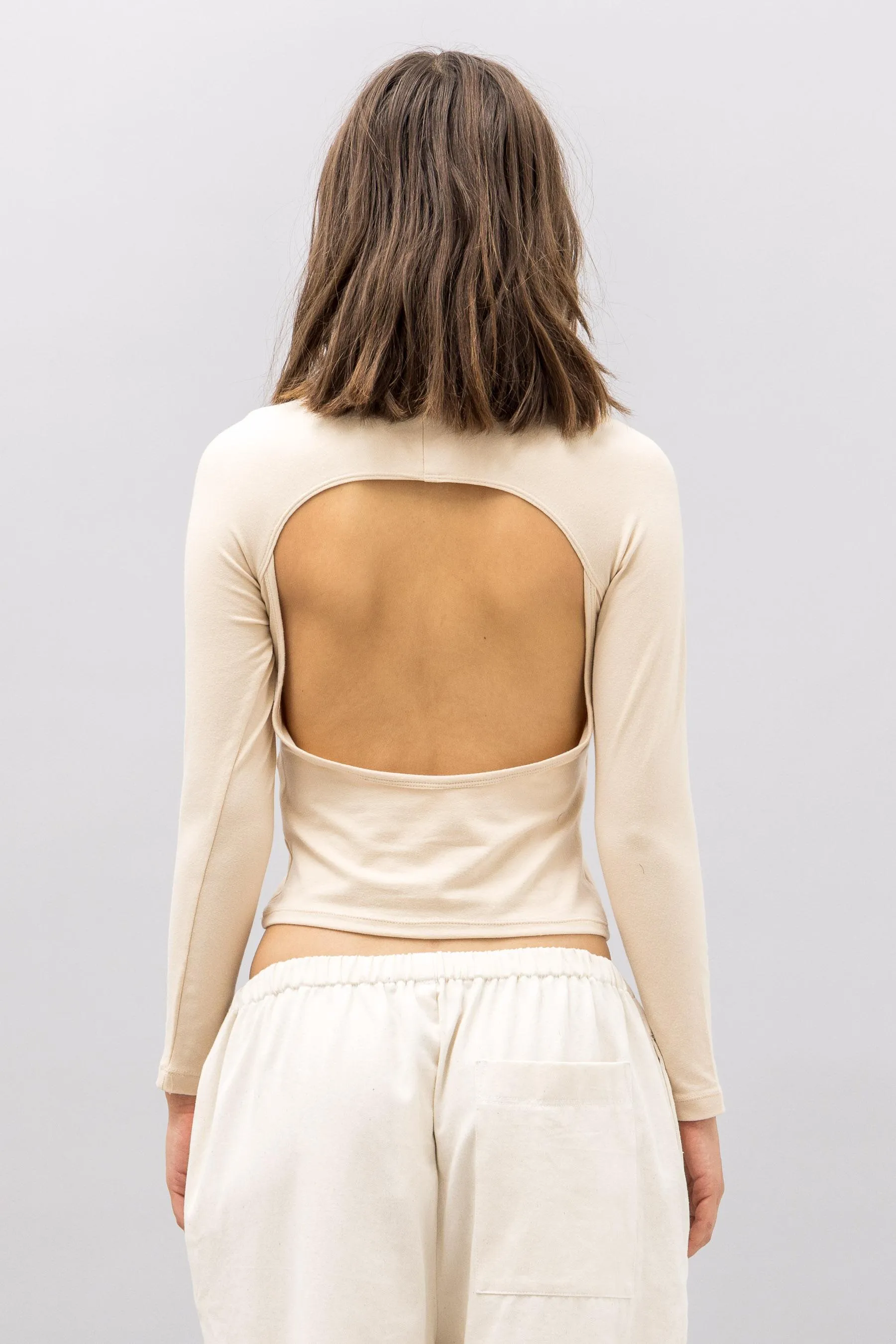 Raglan Open Back Top