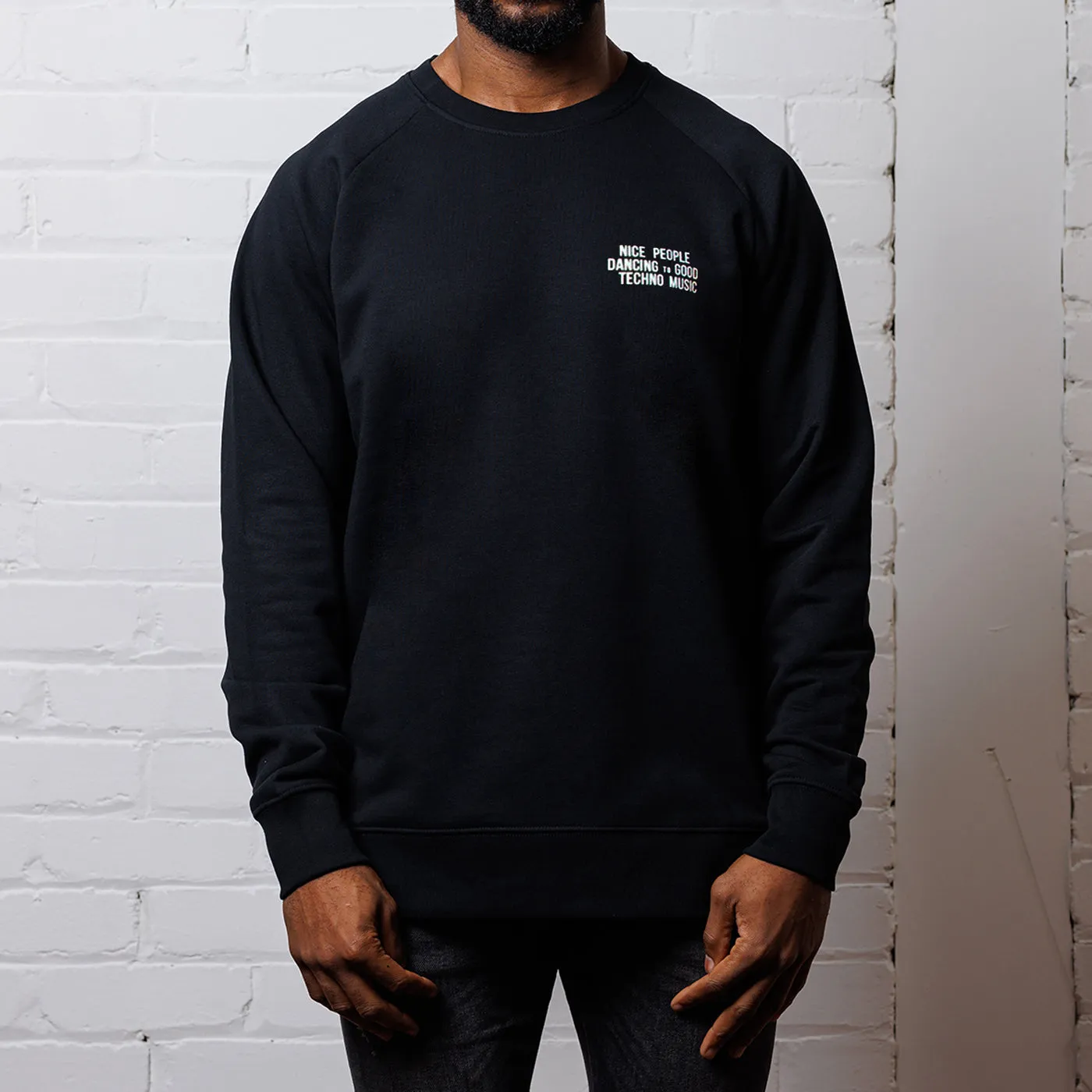 Reflective Peoples Techno - Sweatshirt - Black