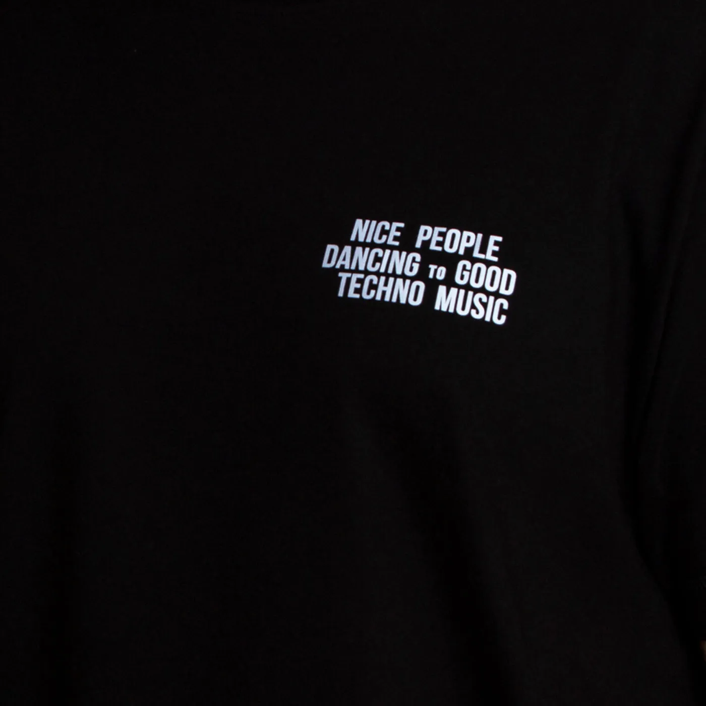 Reflective Peoples Techno - Sweatshirt - Black