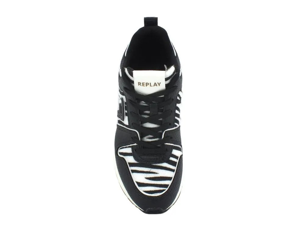 REPLAY Sneaker Zebra Black RS360026S