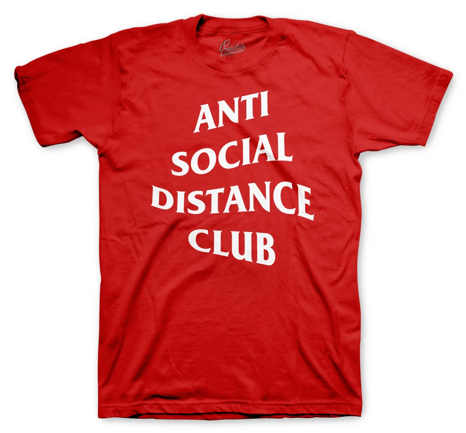 Retro 14 Gym Red Shirt - Social Distance - Black