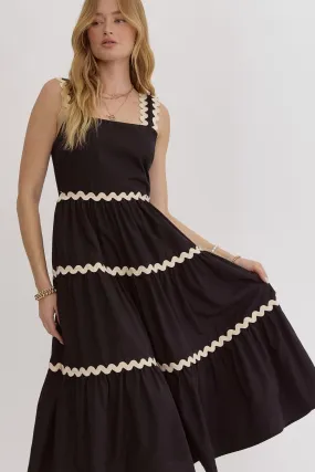 Ric Rac Midi Dress