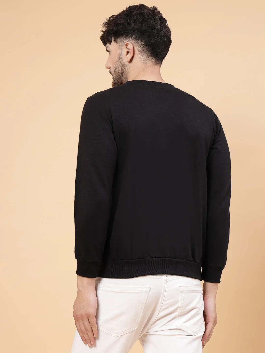 Round Neck Fleece Sweatshirt