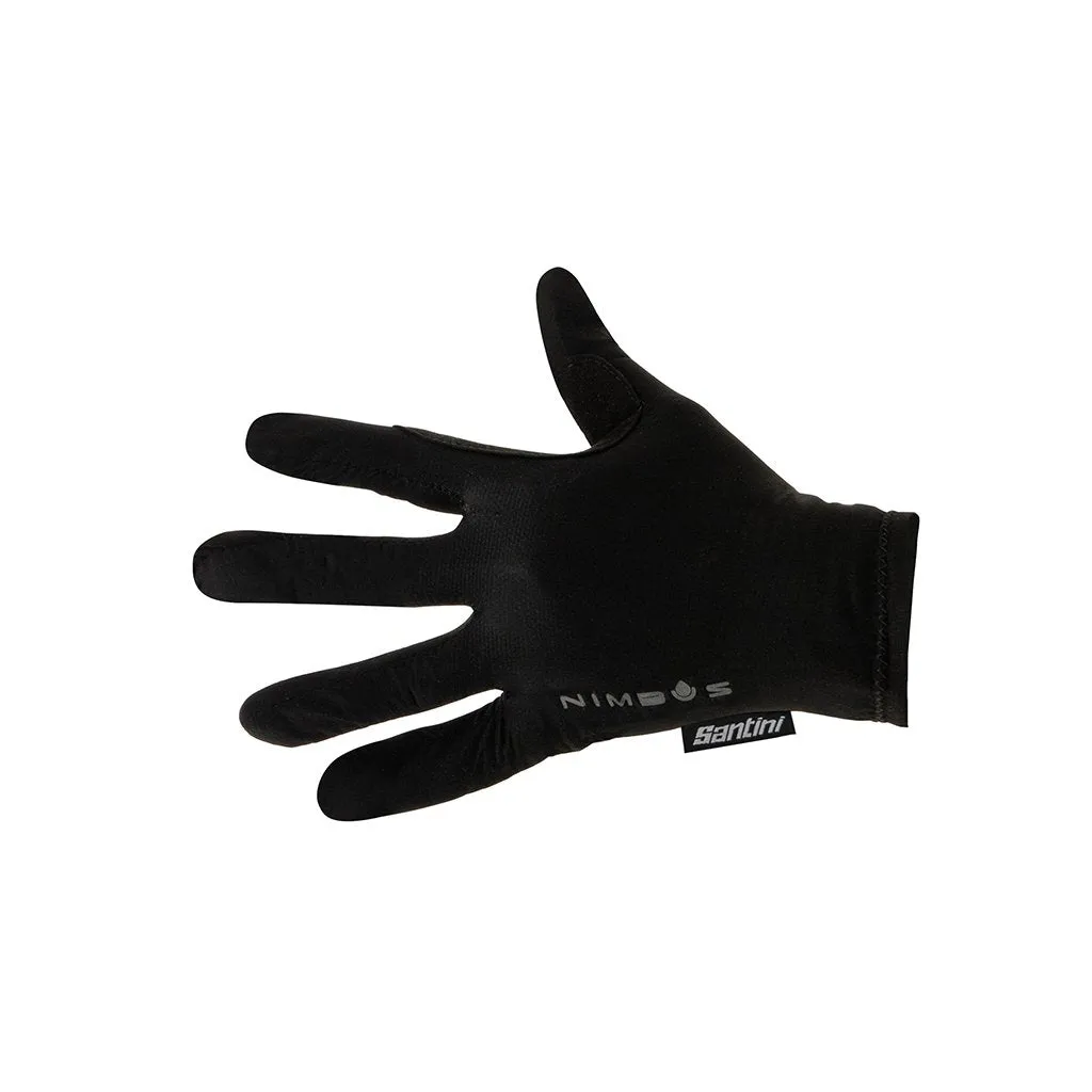 Santini Guard Nimbus Rain Full Gloves - Black