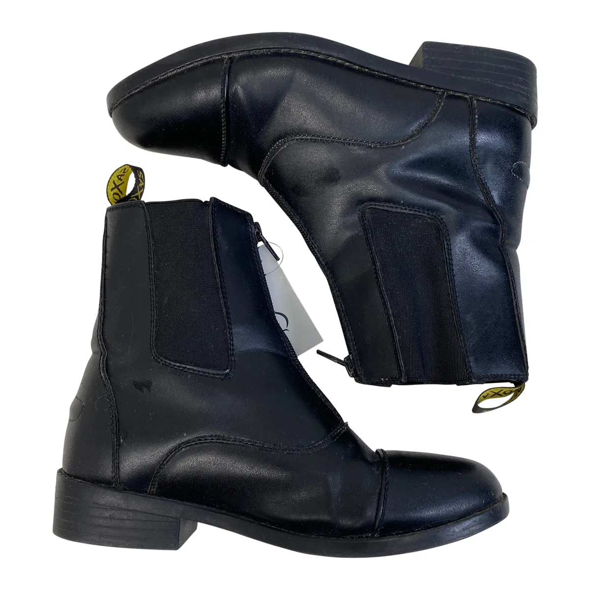 Saxon Zip Paddock Boots in Black - Women's 5