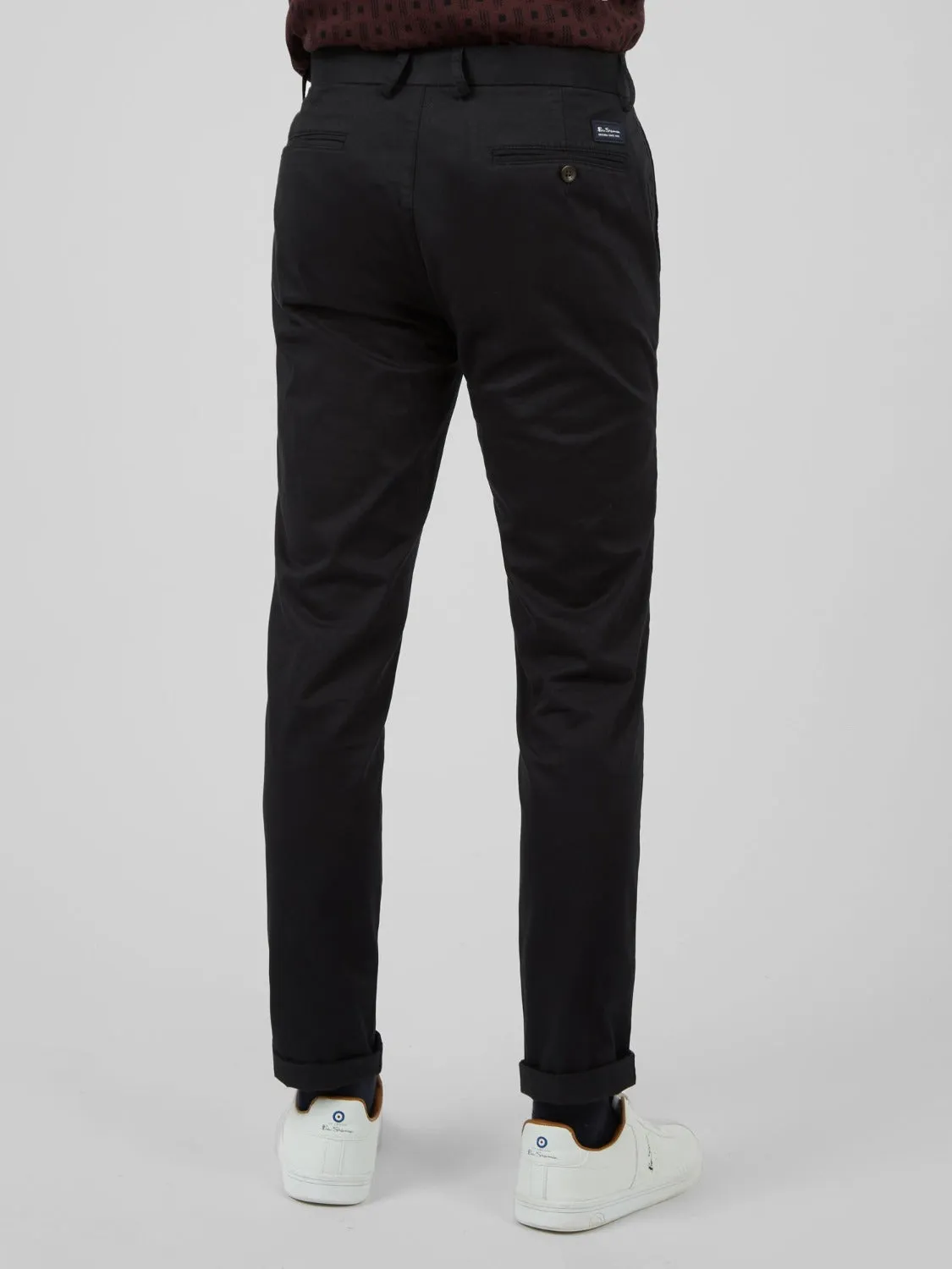 Signature Skinny Stretch Chino Pant - Black