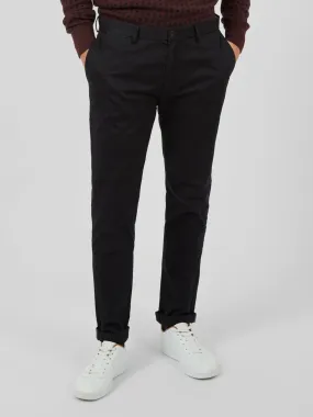 Signature Skinny Stretch Chino Pant - Black