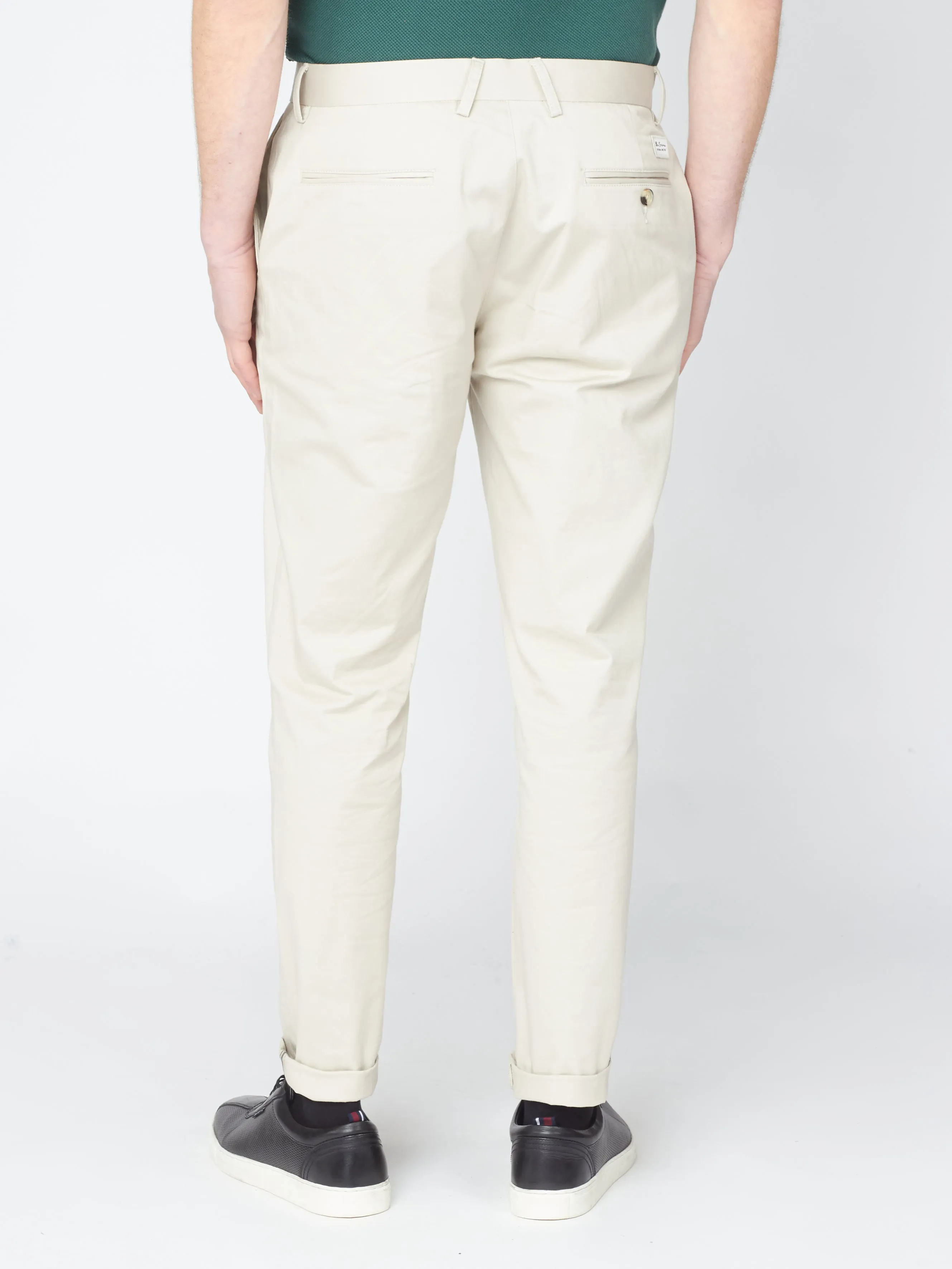 Signature Slim Stretch Chino Pant - Putty