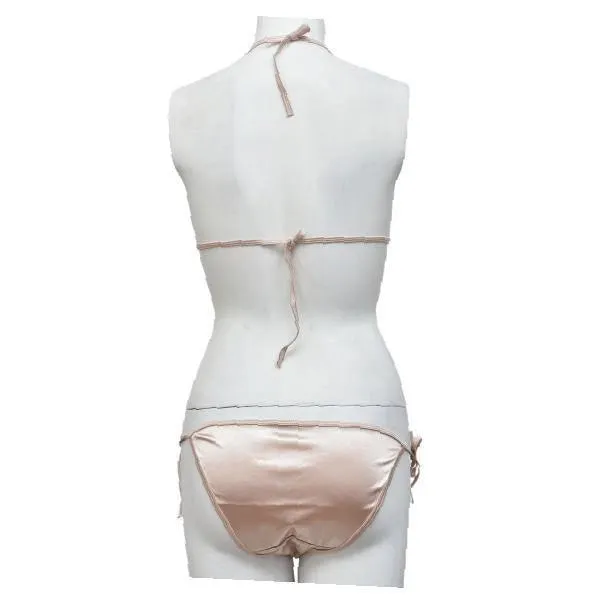 Silk Padded Bold Bridal Bra Panty Set