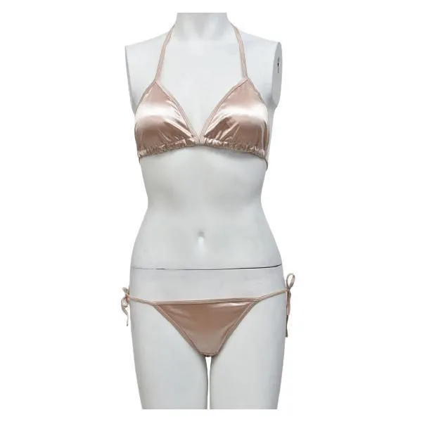 Silk Padded Bold Bridal Bra Panty Set