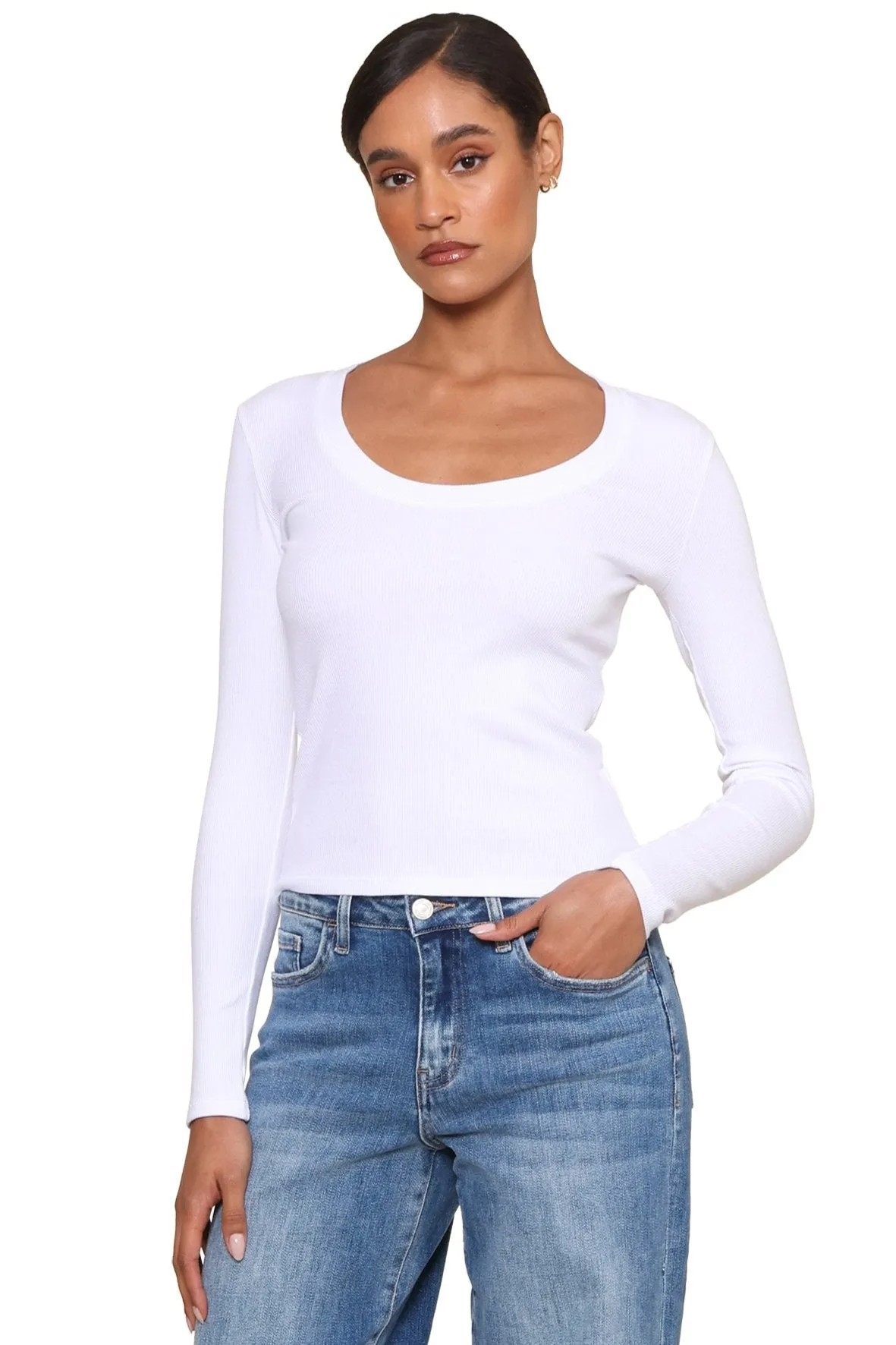 Sirena Rib Long Sleeve Tee