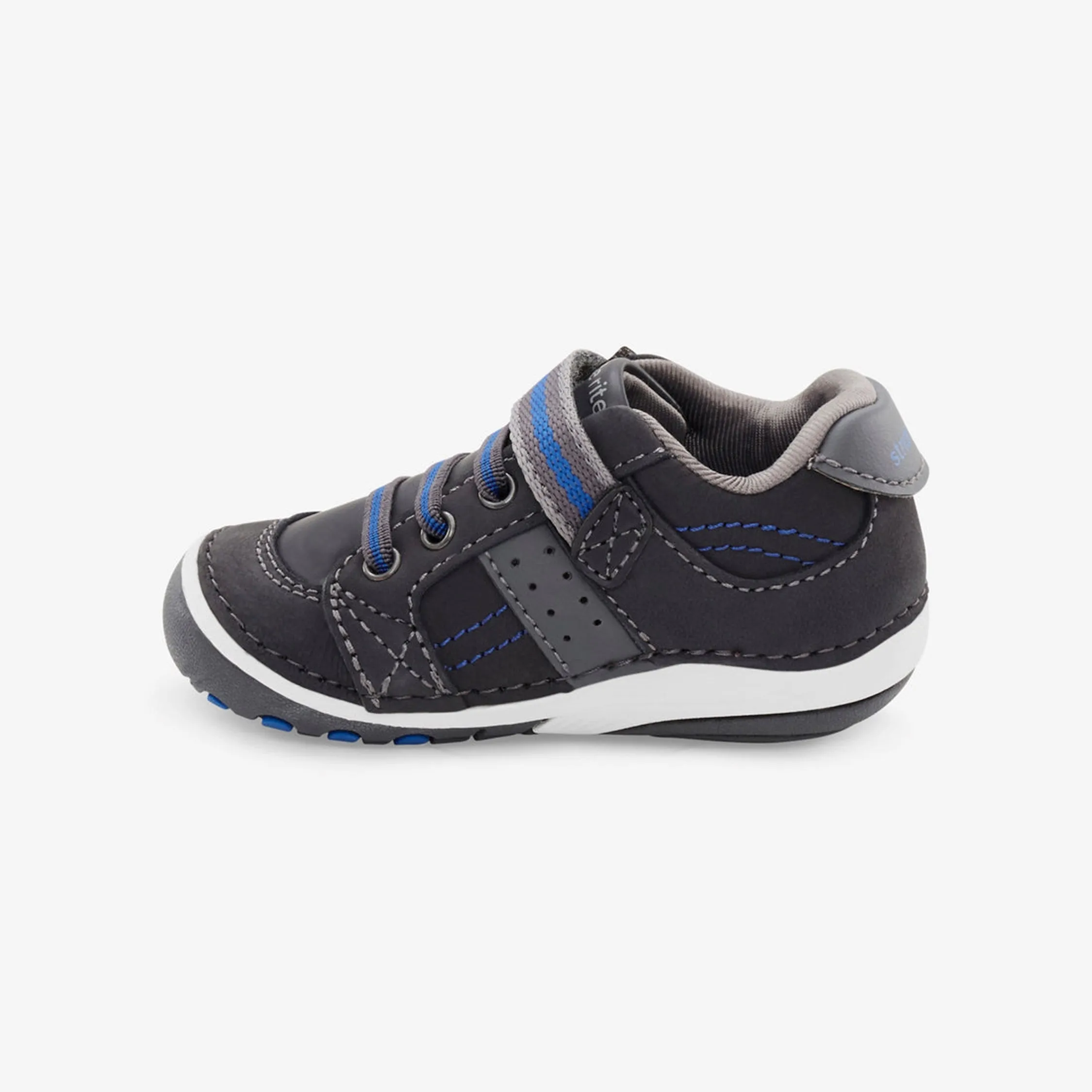 Soft Motion Artie (First Walking) Sneaker - Grey/Blue