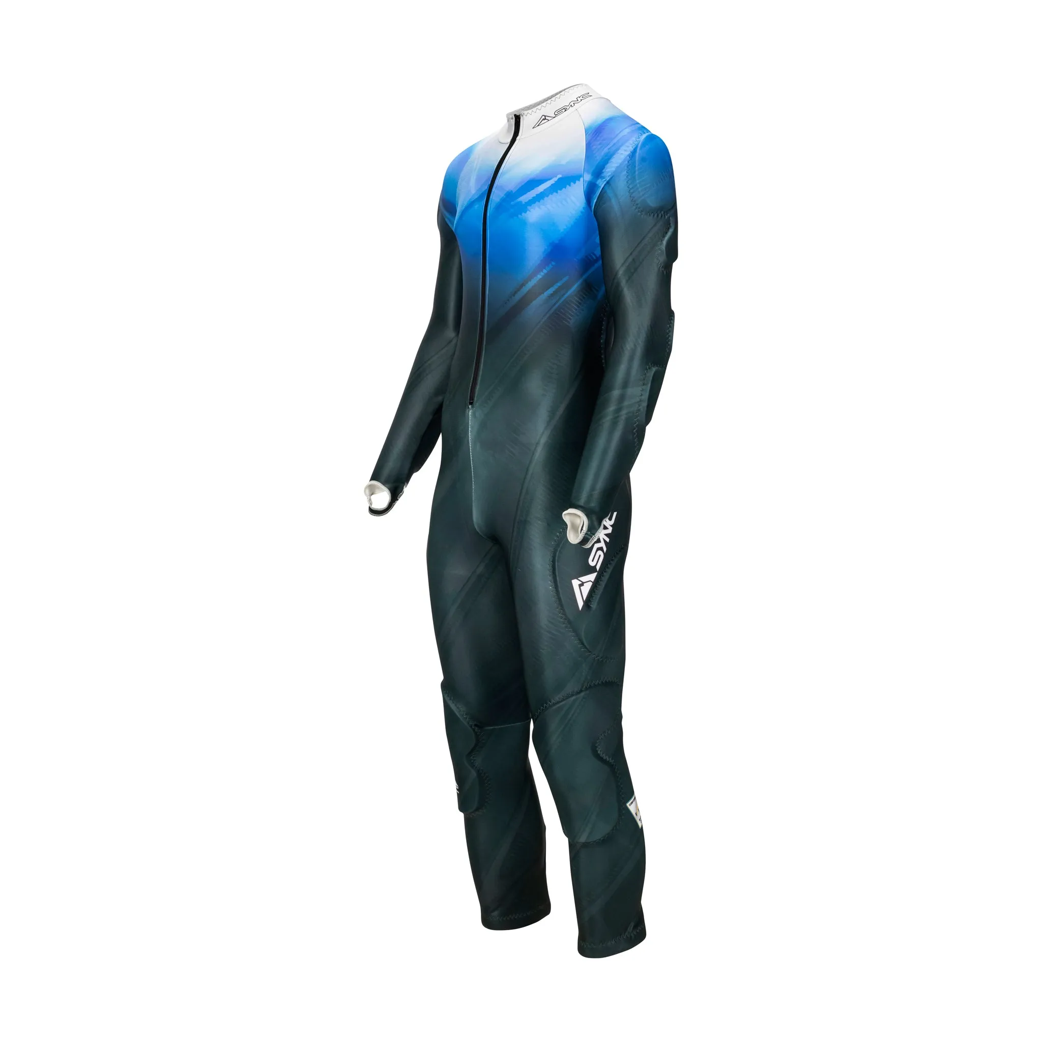 Stef Adult Race Suit - Blue/Black