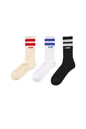 STRIPE ORGANIC SOCK 3 PACK