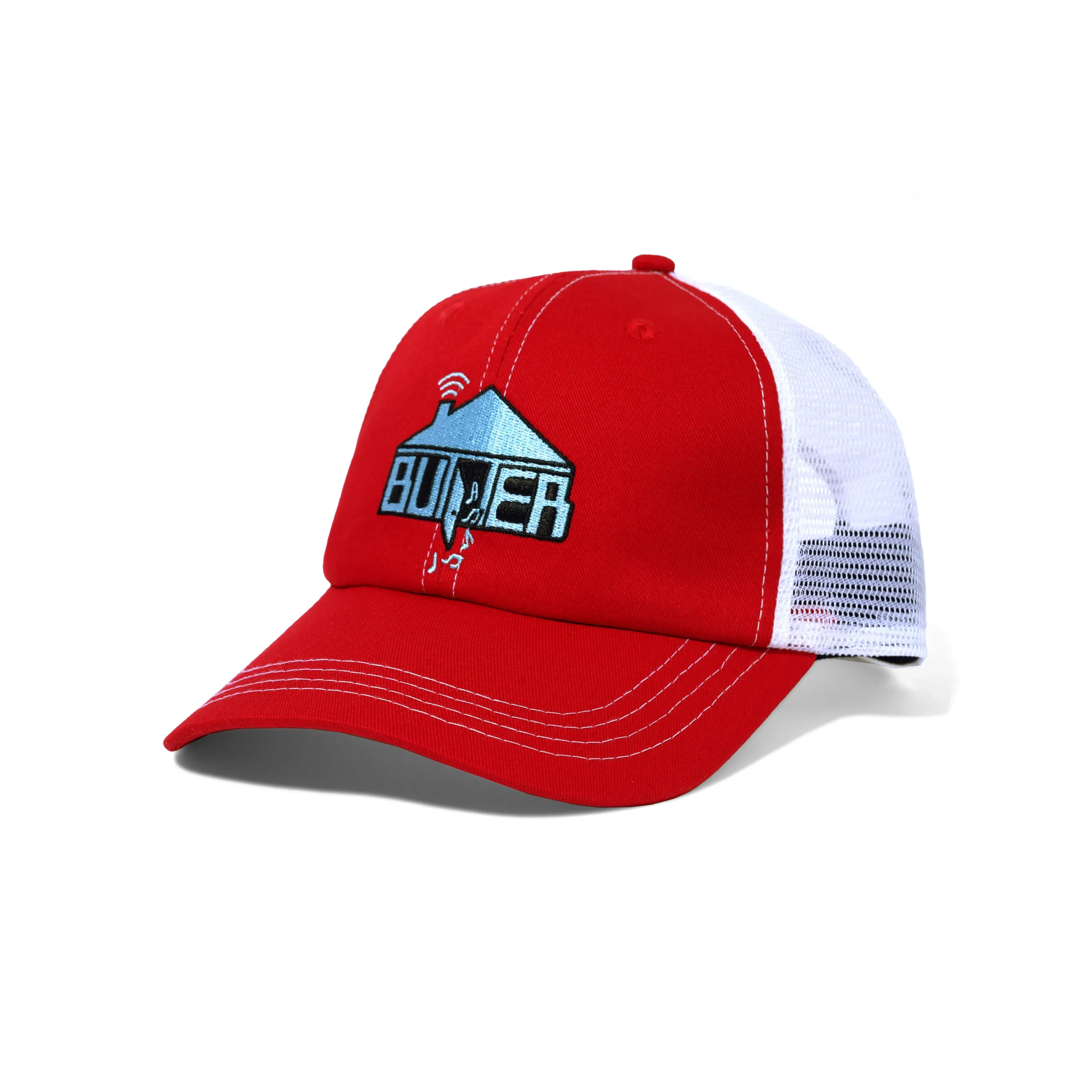 Surround Sounds Trucker Cap, Red