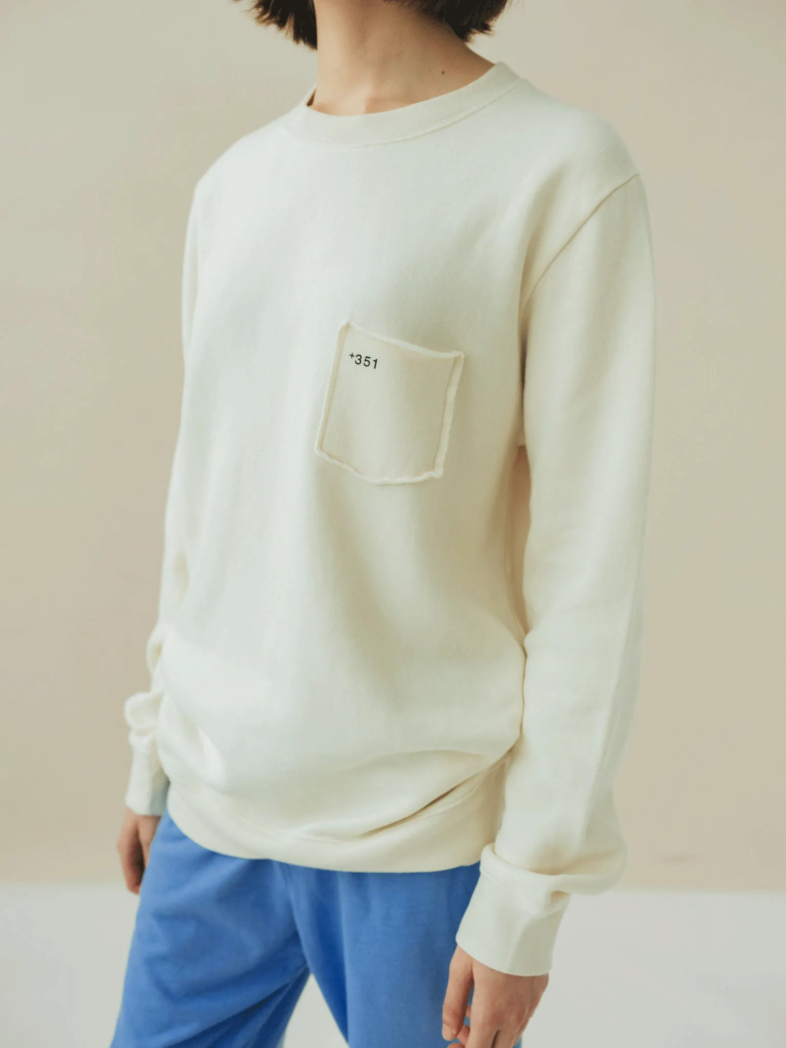 SWEATSHIRT ESSENTIAL CRU