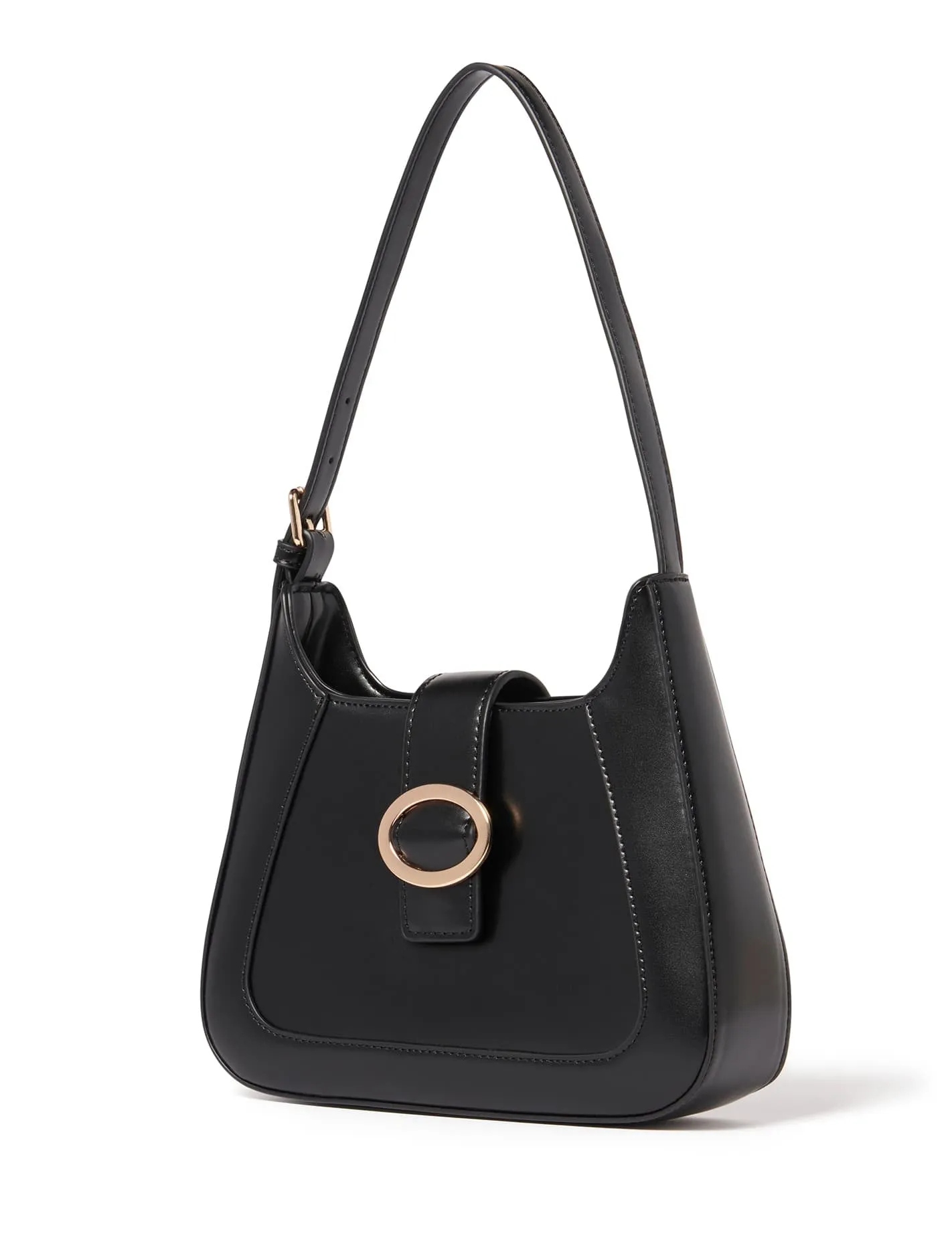 Tasha Buckle Shoulder Bag