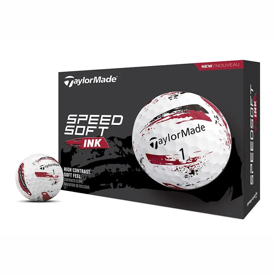 TaylorMade TM24 SpeedSoft Ink Golf Balls