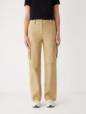 The Annie Cargo Pant in Golden Beige