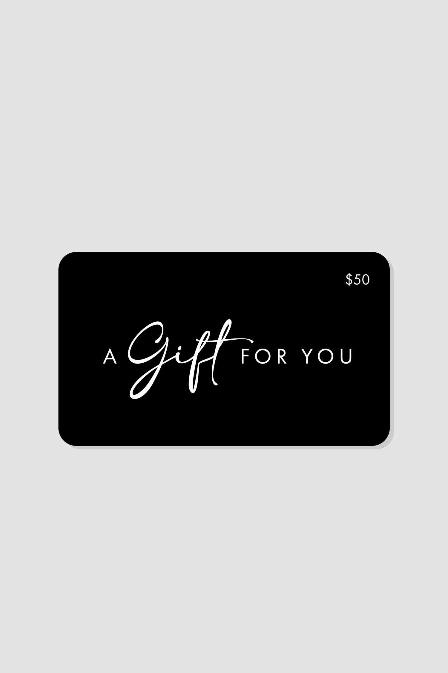 The E-Gift Card