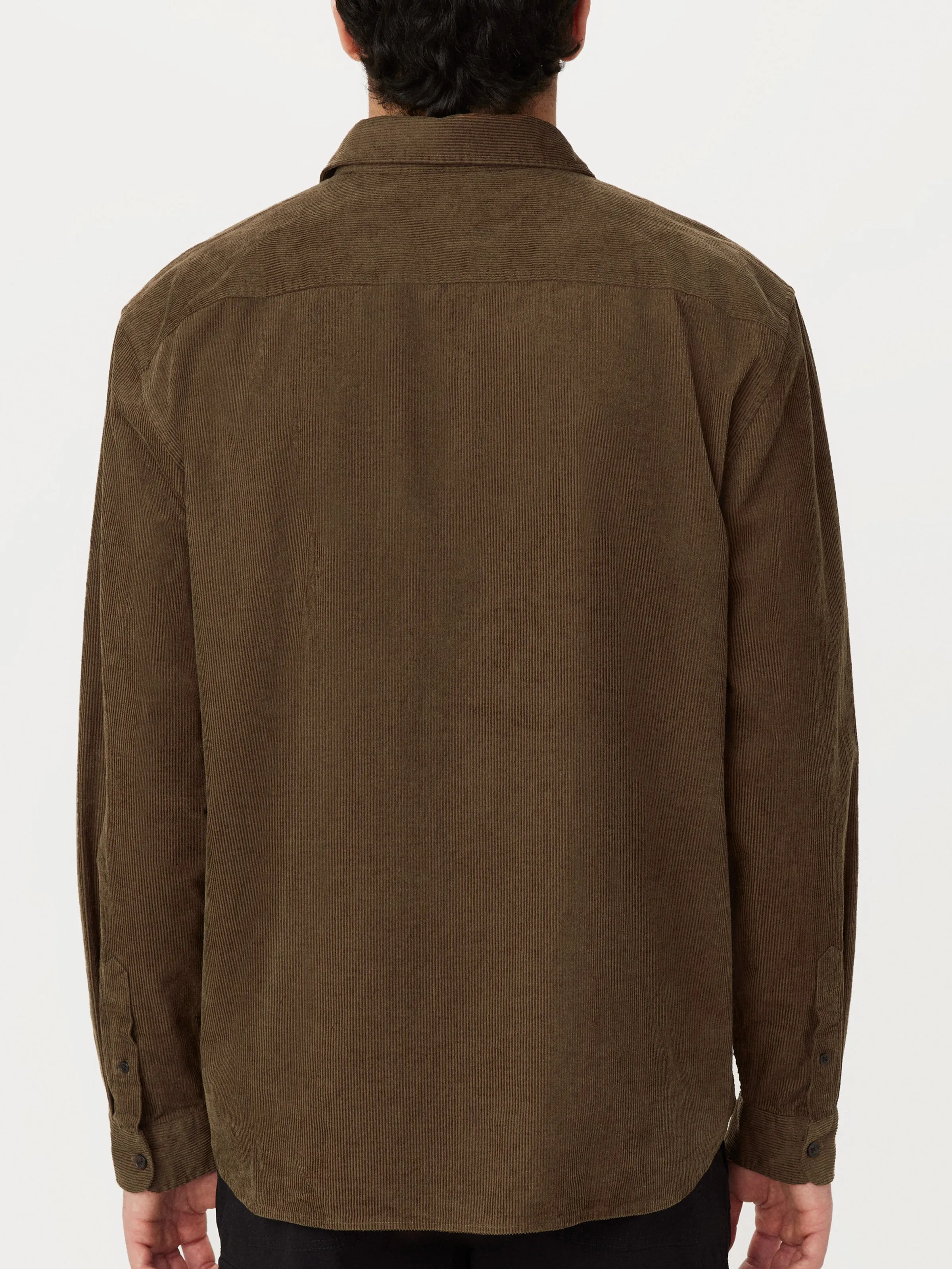 The Light Corduroy Shirt in Tuscany Green