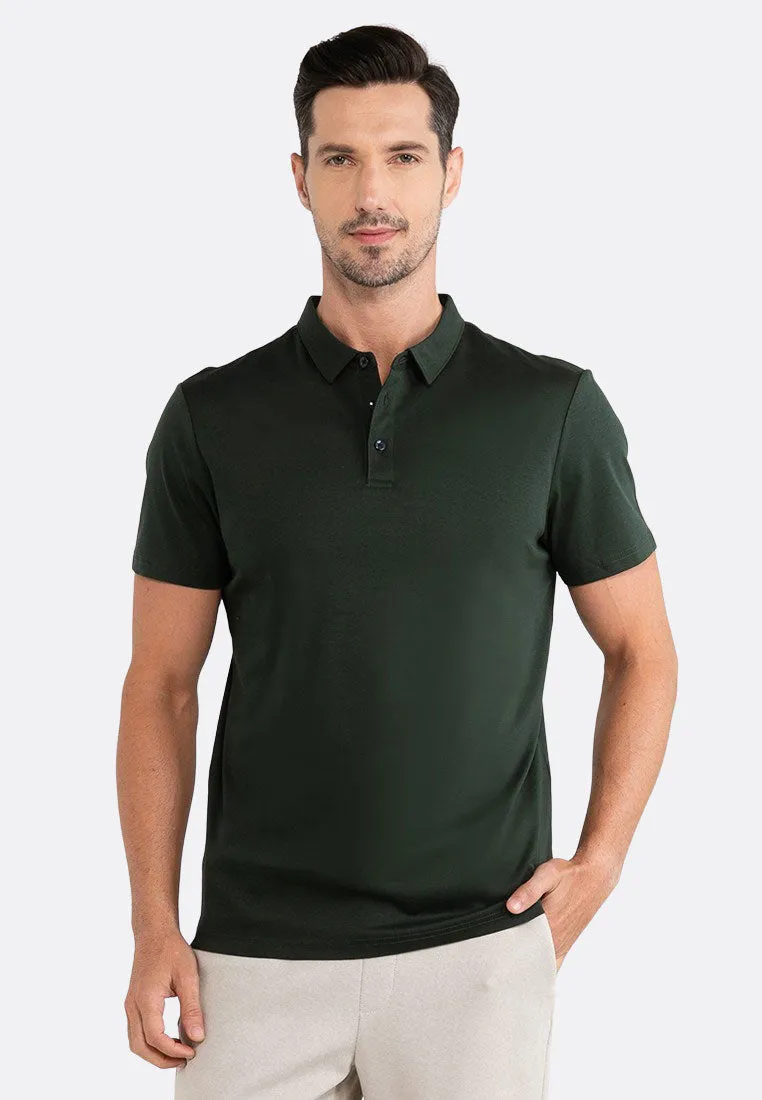 The Organic Polo - Moss