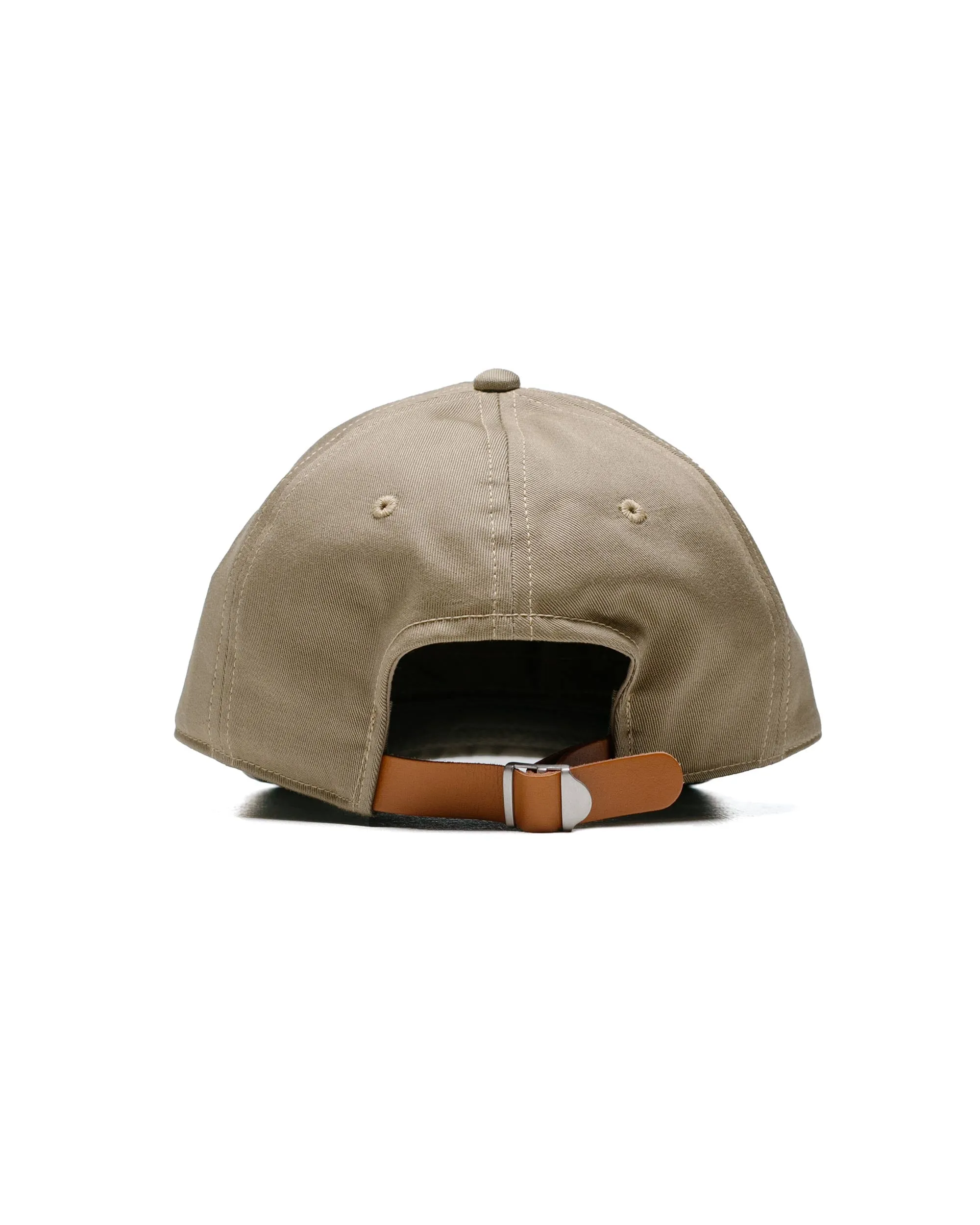 The Real McCoy's MA23001 The Real McCoy's Logo Baseball Cap Khaki