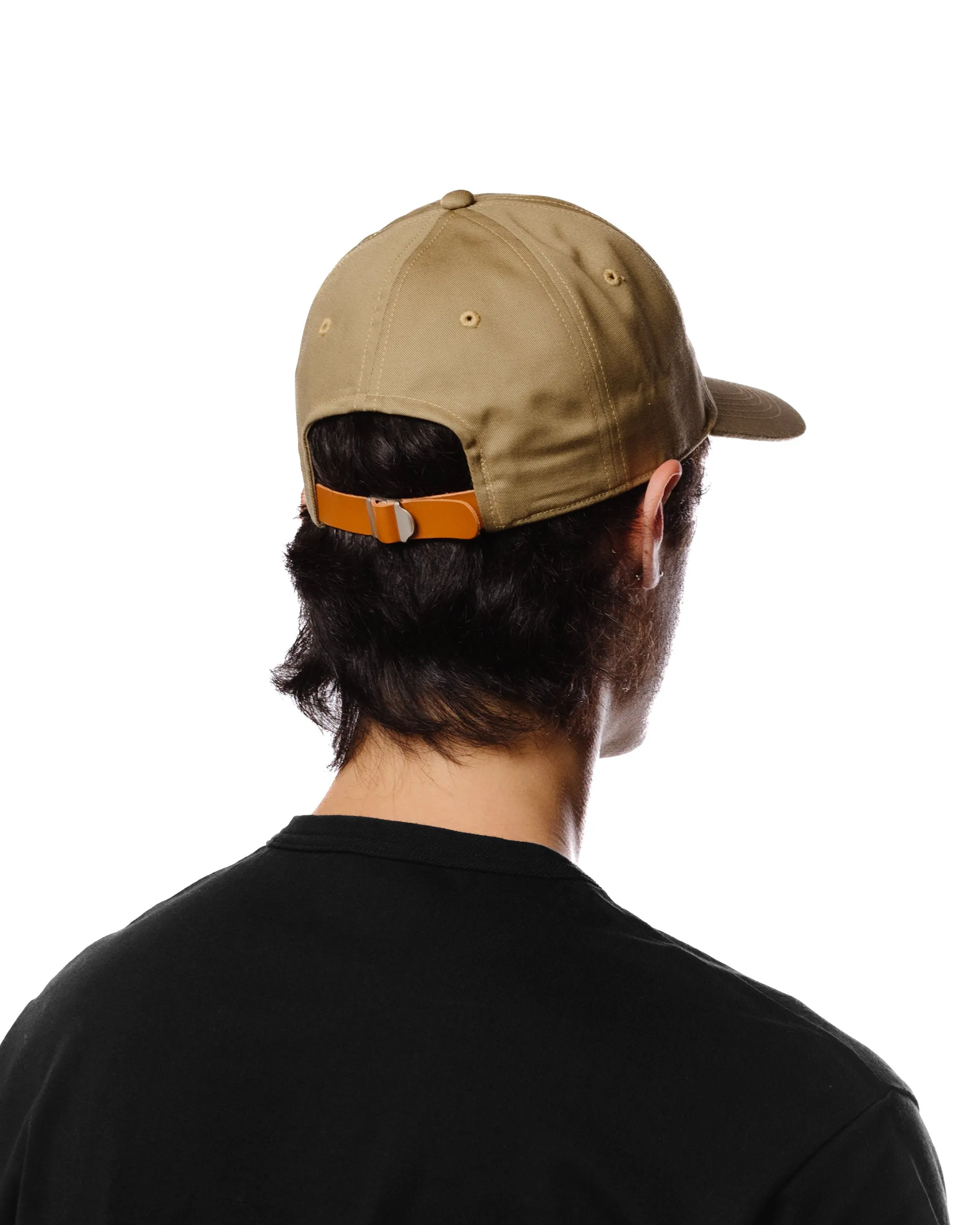 The Real McCoy's MA23001 The Real McCoy's Logo Baseball Cap Khaki