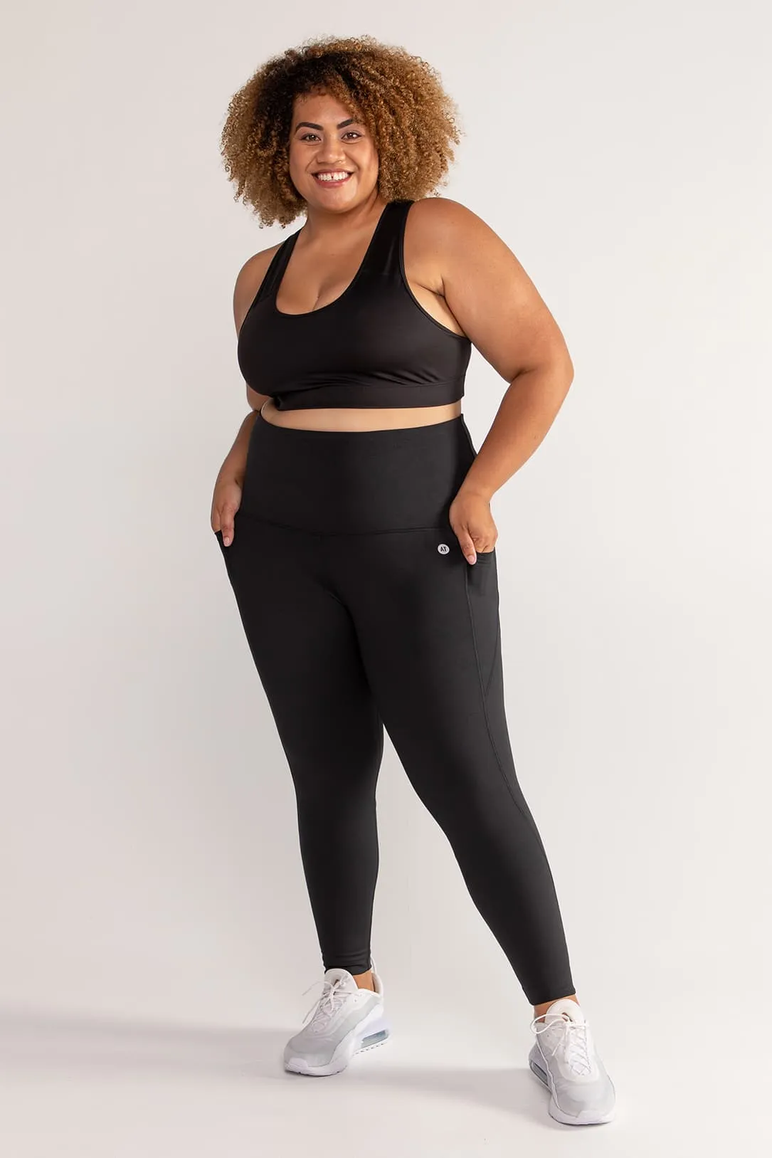 Training Pocket Full Length Tight - Black