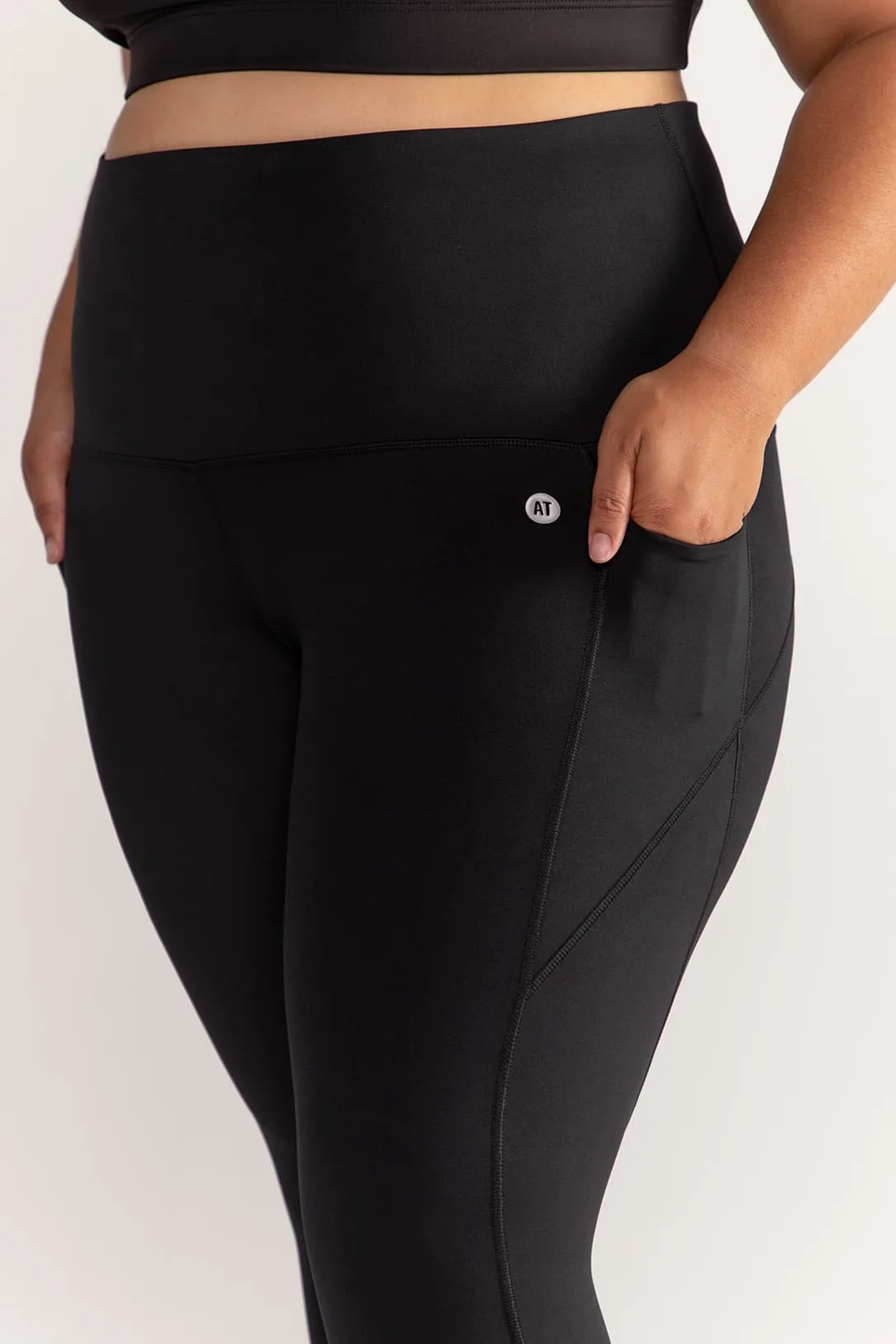 Training Pocket Full Length Tight - Black