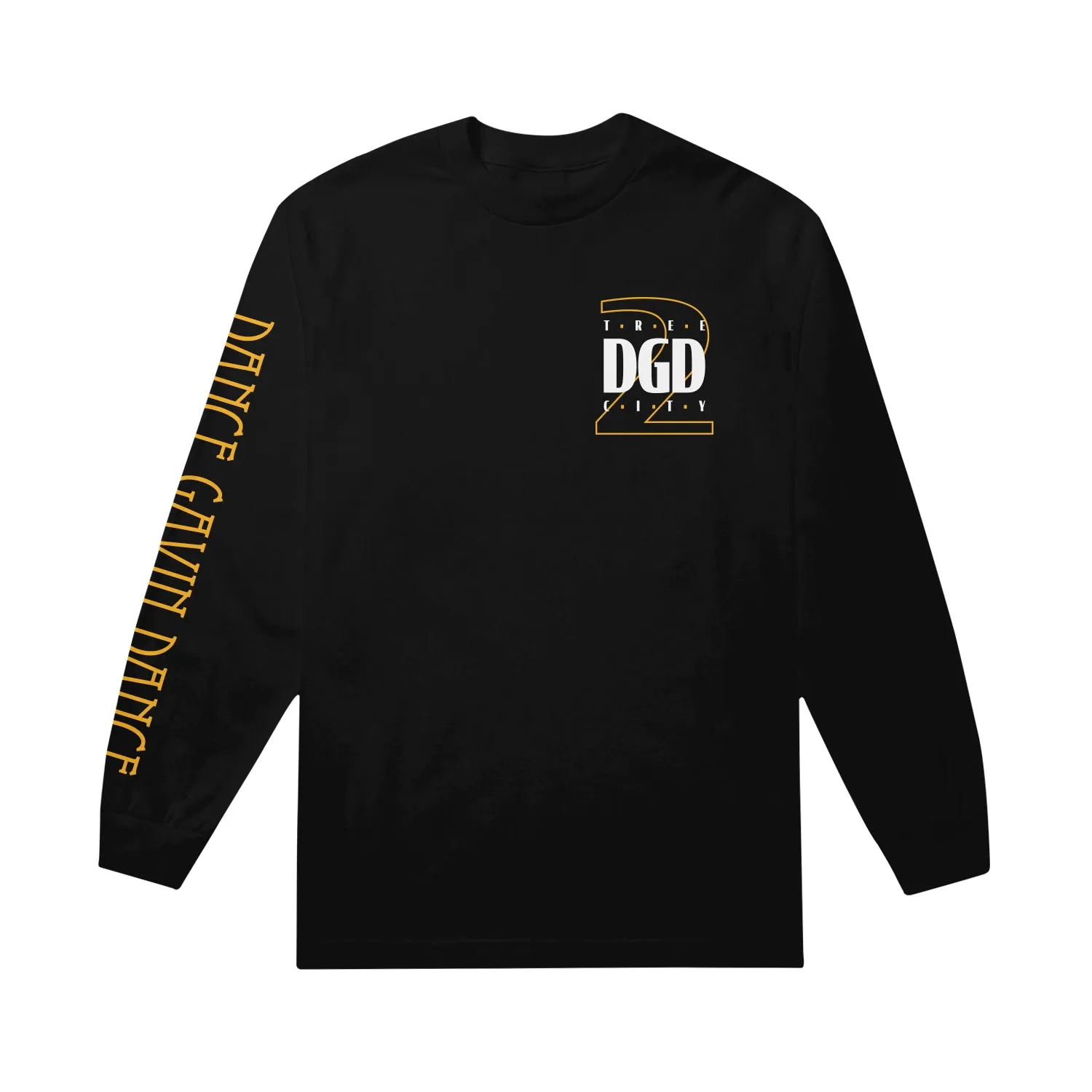 Tree City 2 Black Long Sleeve