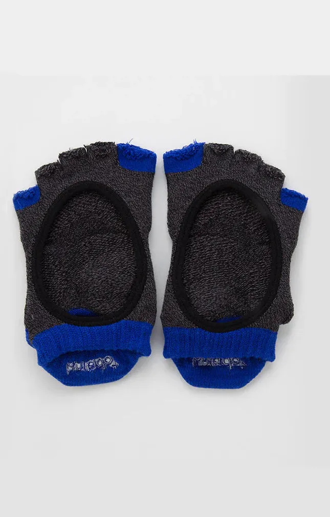 Two Colors Open Grip Footie *Power Pads* Socks