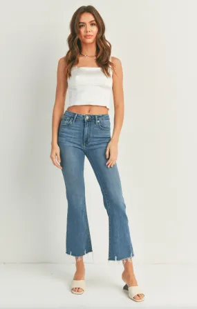 Vintage Cropped Flare | Medium Wash