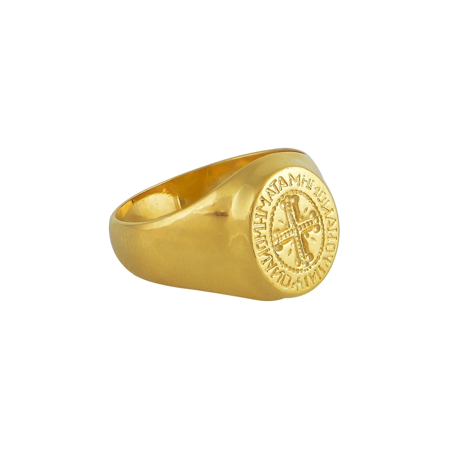 Wash-Thy-Sins Gold Ring