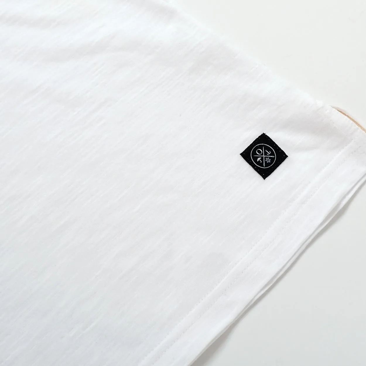 White Slub S/S Polo