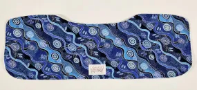 WHOLESALE Burp Cloth - Desert Tracks Blue