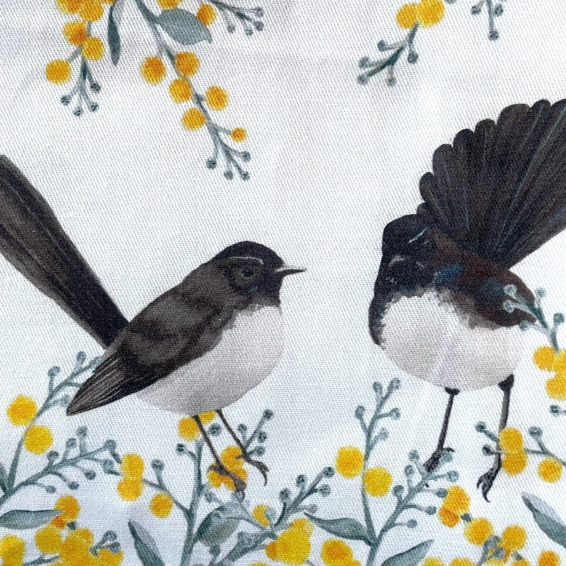 Willie Wagtail 5 Birds Tote Bag