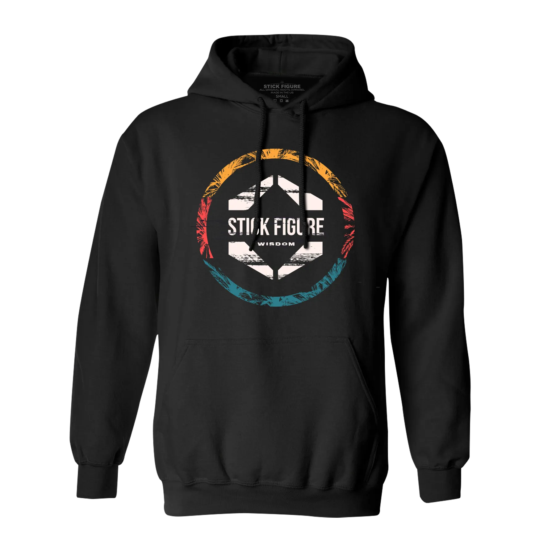 Wisdom Hoodie (Black) [SMALL ONLY]