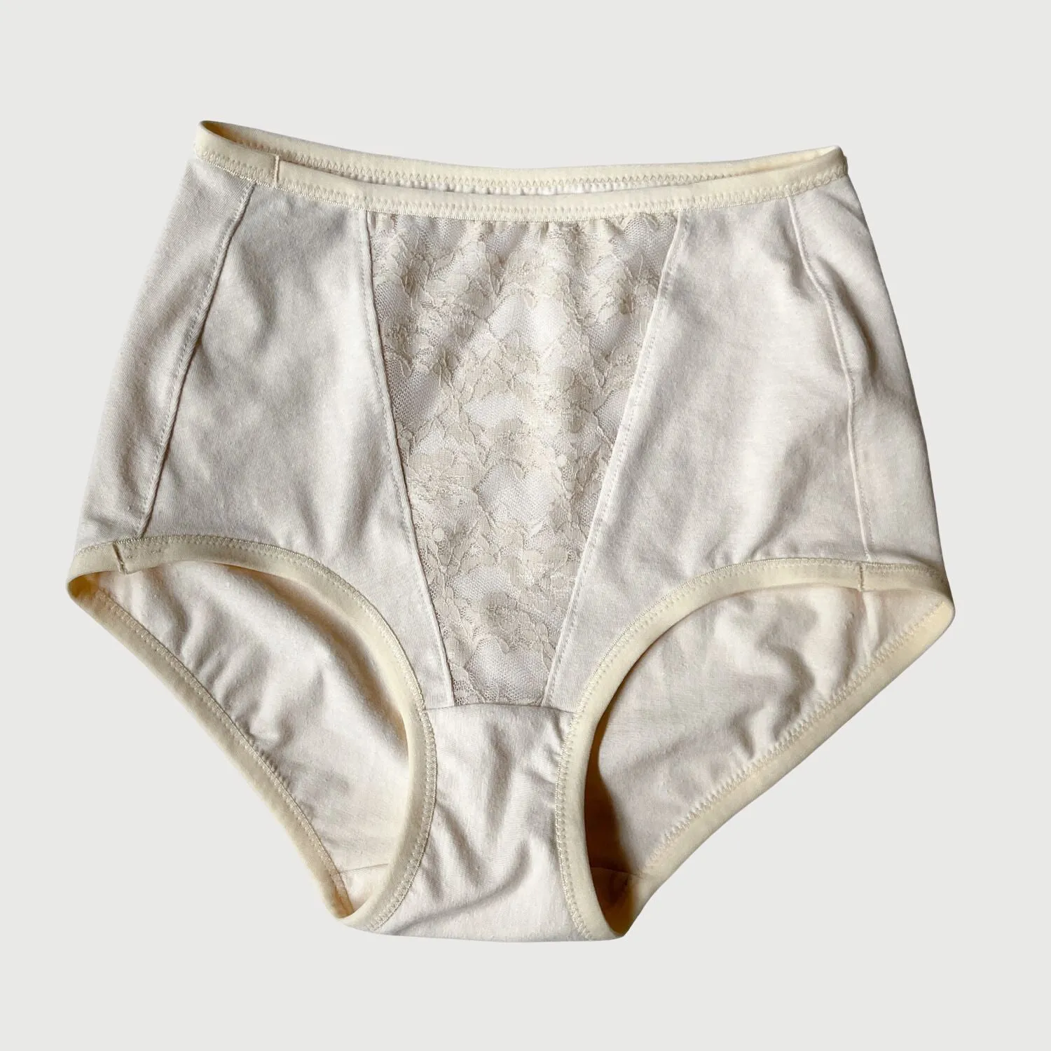 Women's french brief underwear with lace